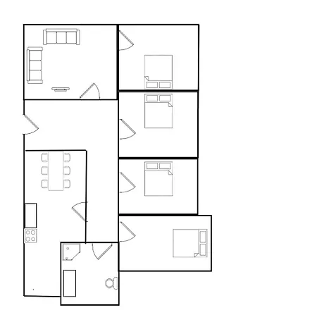 Large Apartment With 4 Bedrooms In Copenhagen * Copenhagen